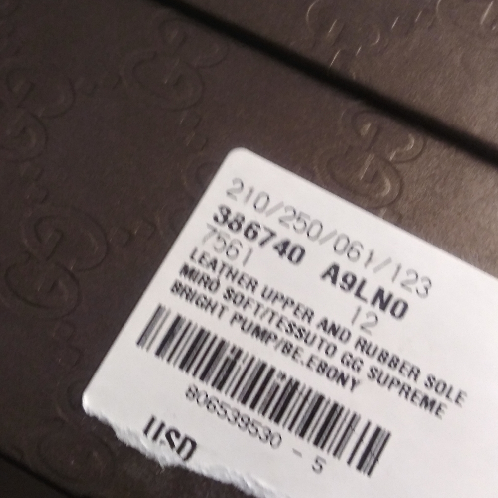 Gucci mens shoes size 12 - Picture 13 of 17